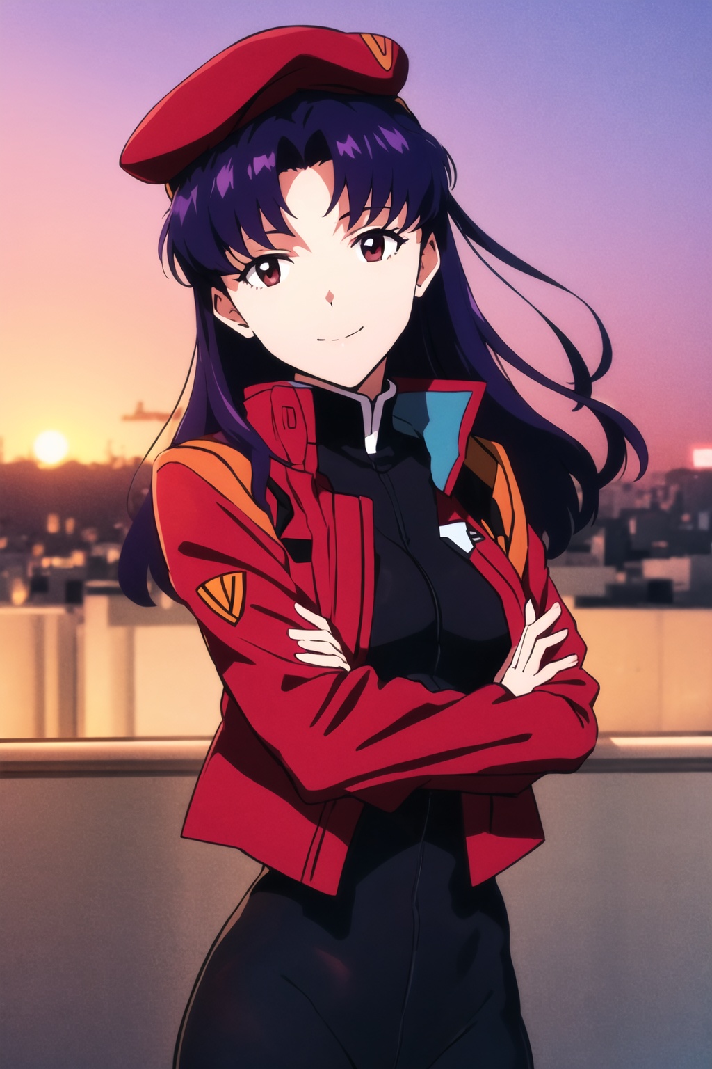misato-katsuragi,  1girl,  solo on Tensor.Art