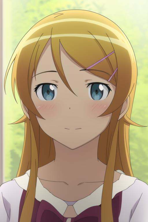 kousaka kirino,  hairclip,  hair ornament on Tensor.Art