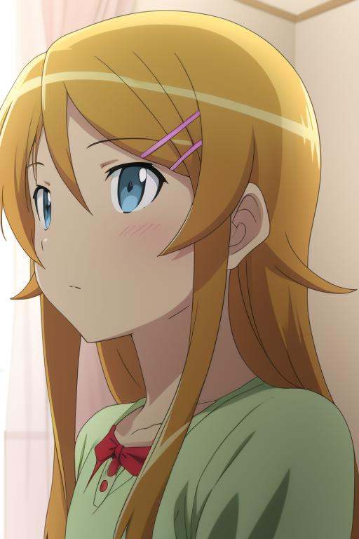 kousaka kirino,  hairclip,  hair ornament on Tensor.Art