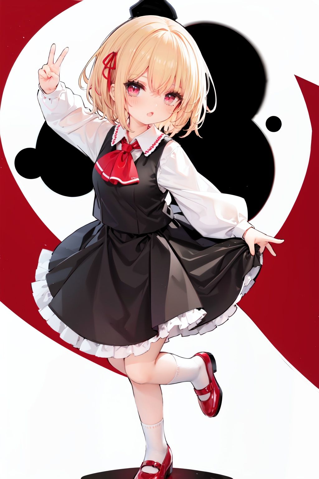 1girl,  rumia,  blonde hair on Tensor.Art