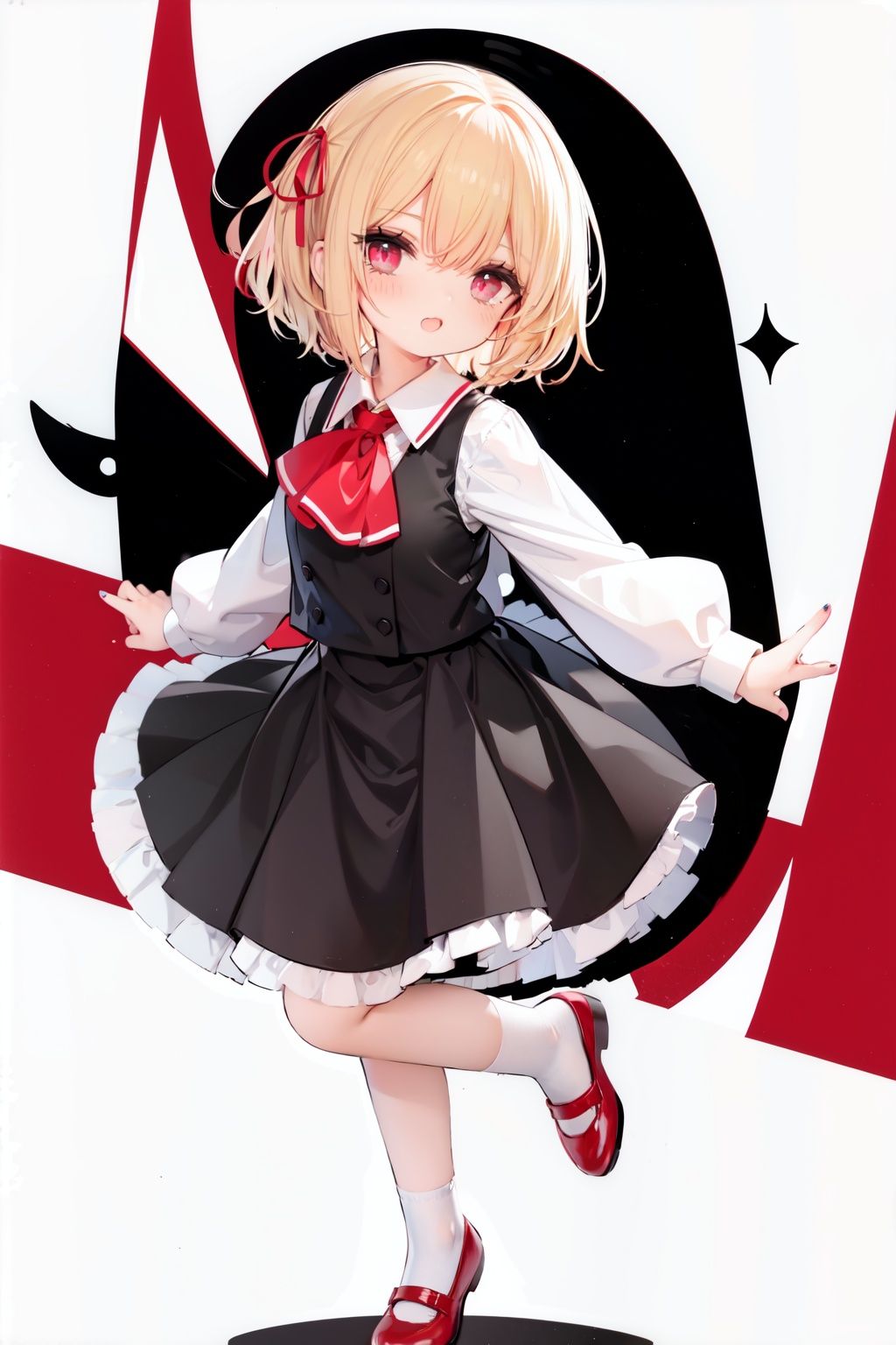 1girl,  rumia,  blonde hair on Tensor.Art