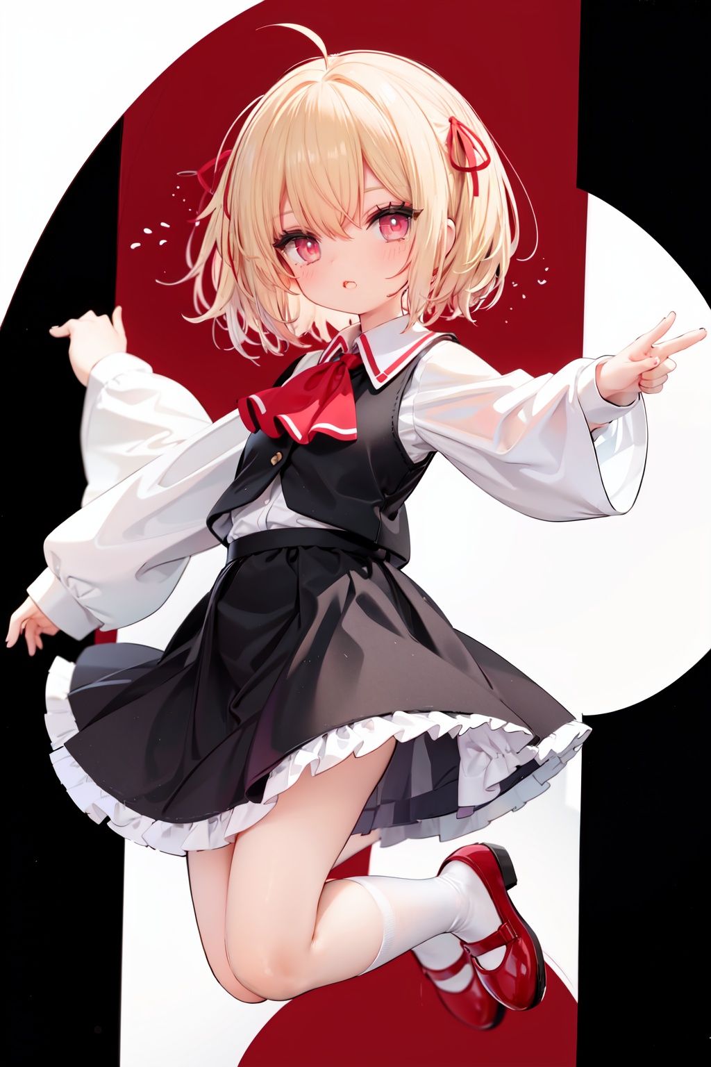 1girl,  rumia,  blonde hair on Tensor.Art