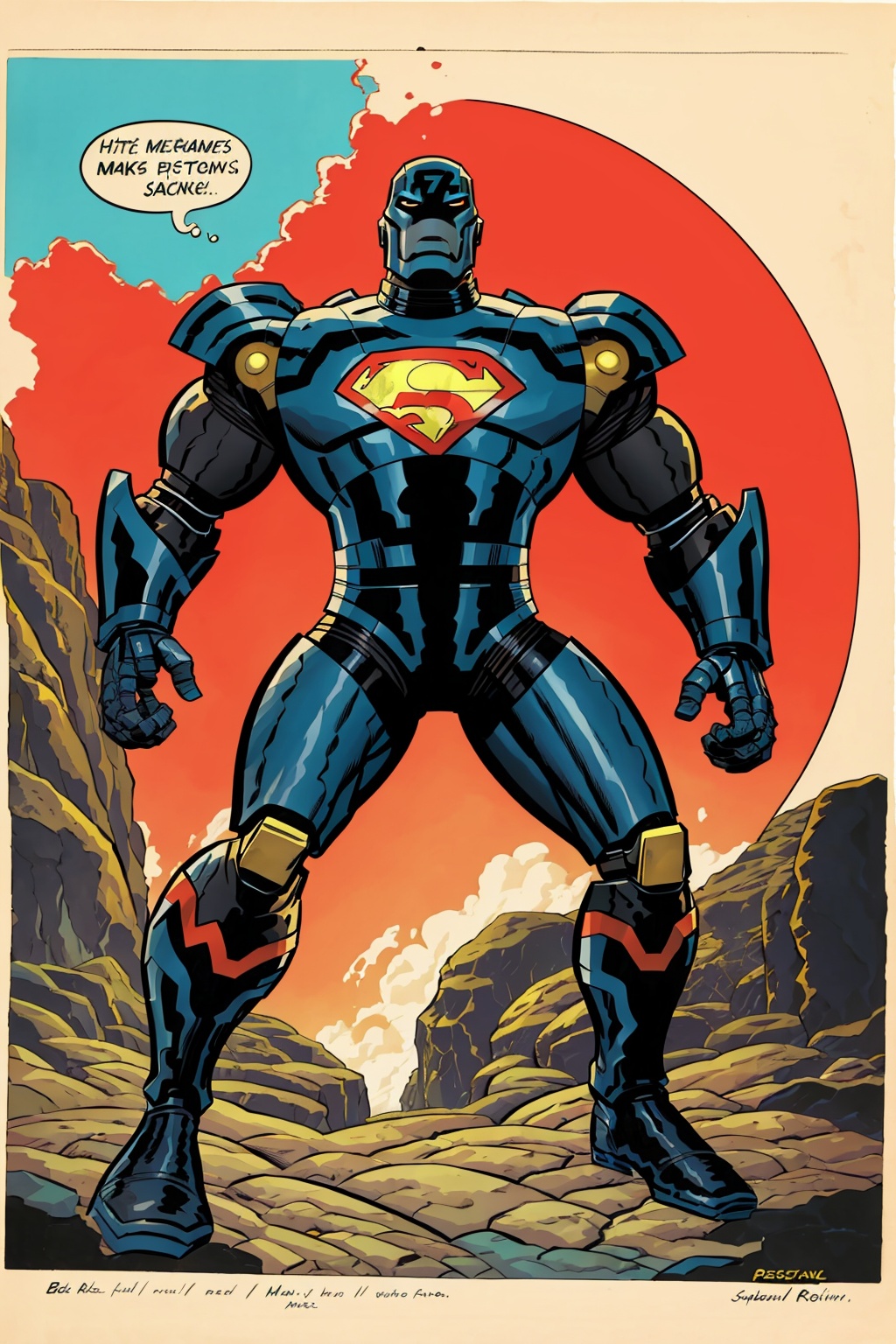 Full body,  1man,  superheroe on Tensor.Art