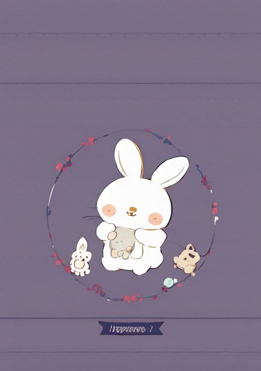 masterpiece, high quality,bow, bunny, english_text, full_body, no_humans, polka_dot, polka_dot_bow, purple_background, signature, simple_background, smile, twitter_username, watermark, web_address, looking_at_viewer, holding, closed_mouth, pokemon_\(creature\), blush_stickers, stuffed_toy, stuffed_animal, rabbit<lora:Keai-000009:1>