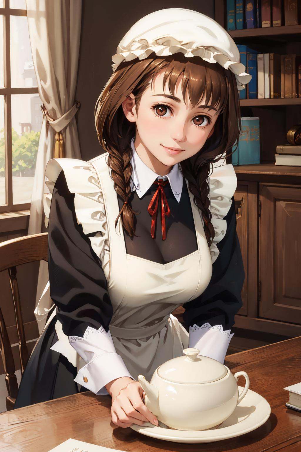 masterpiece,  best quality,  maidane on Tensor.Art