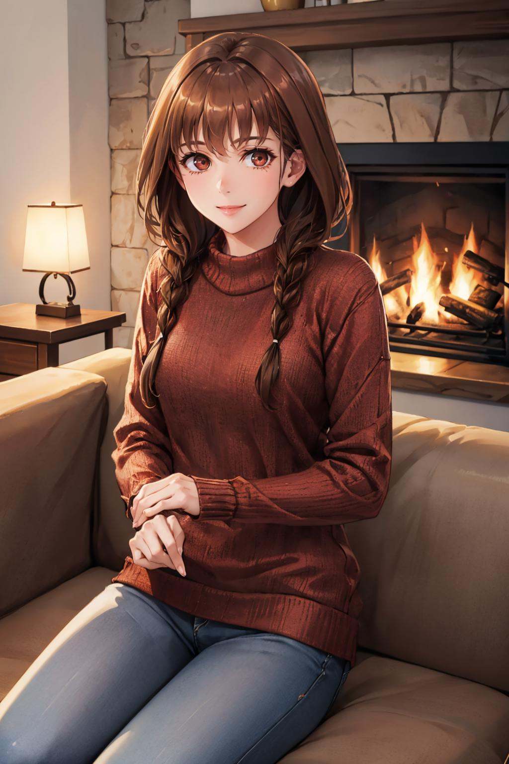 masterpiece,  best quality,  maidane on Tensor.Art