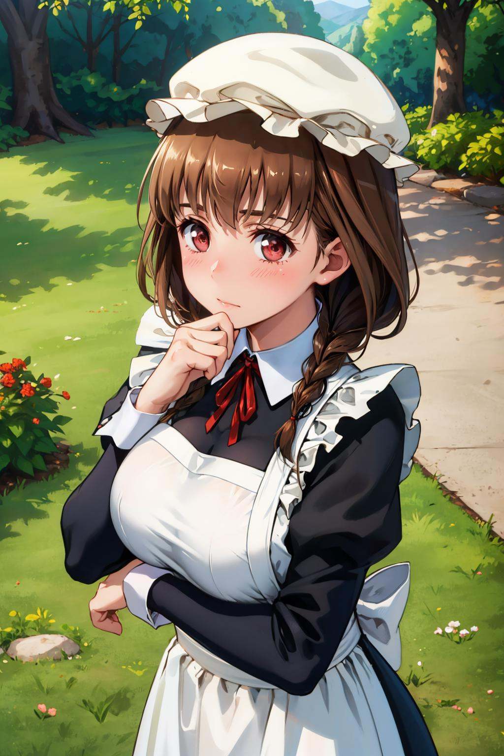 masterpiece,  best quality,  maidane on Tensor.Art