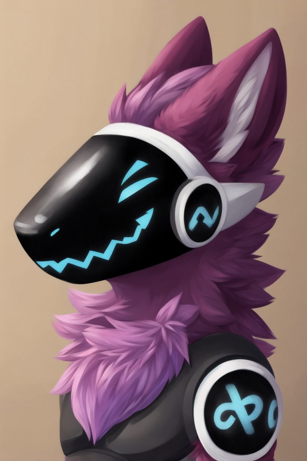 protogen,  protogen visor,  protogen face on Tensor.Art