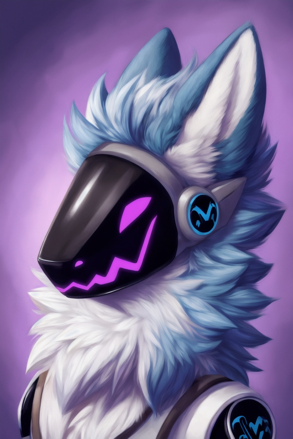 protogen,  protogen visor,  protogen face on Tensor.Art