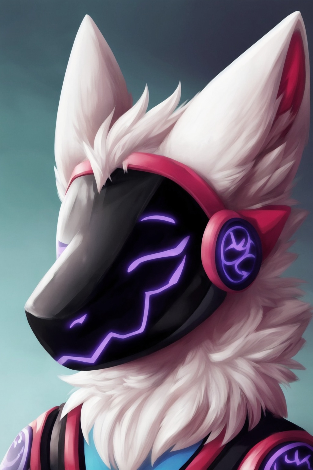 protogen,  protogen visor,  protogen face on Tensor.Art