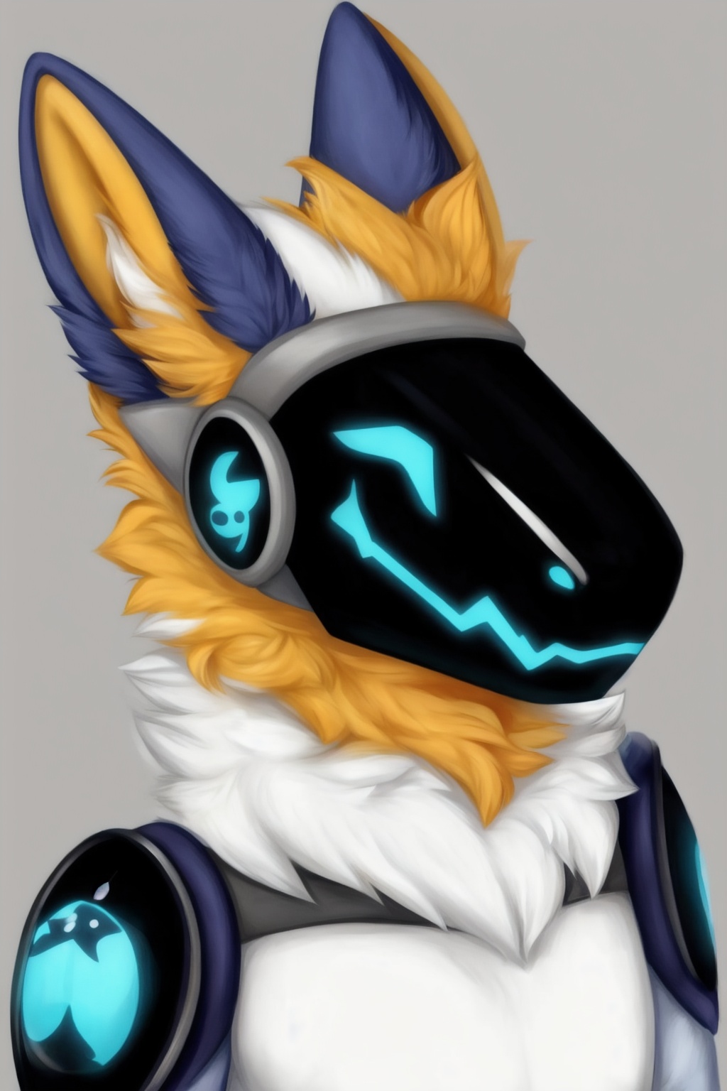 protogen,  protogen visor,  protogen face on Tensor.Art