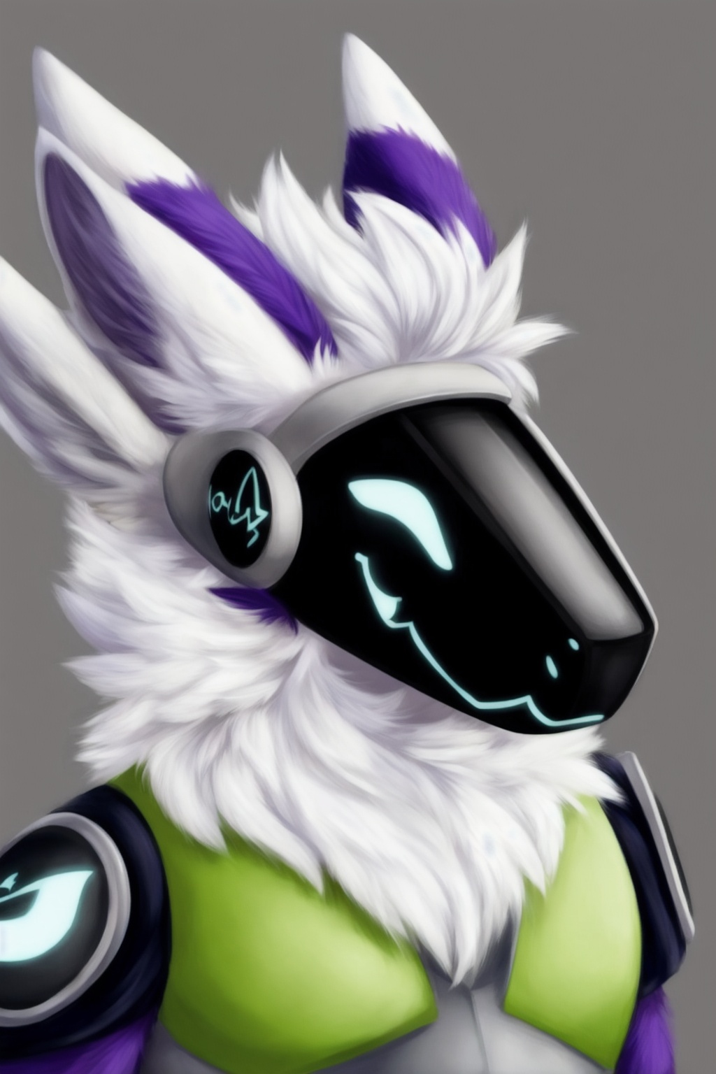 protogen,  protogen visor,  protogen face on Tensor.Art