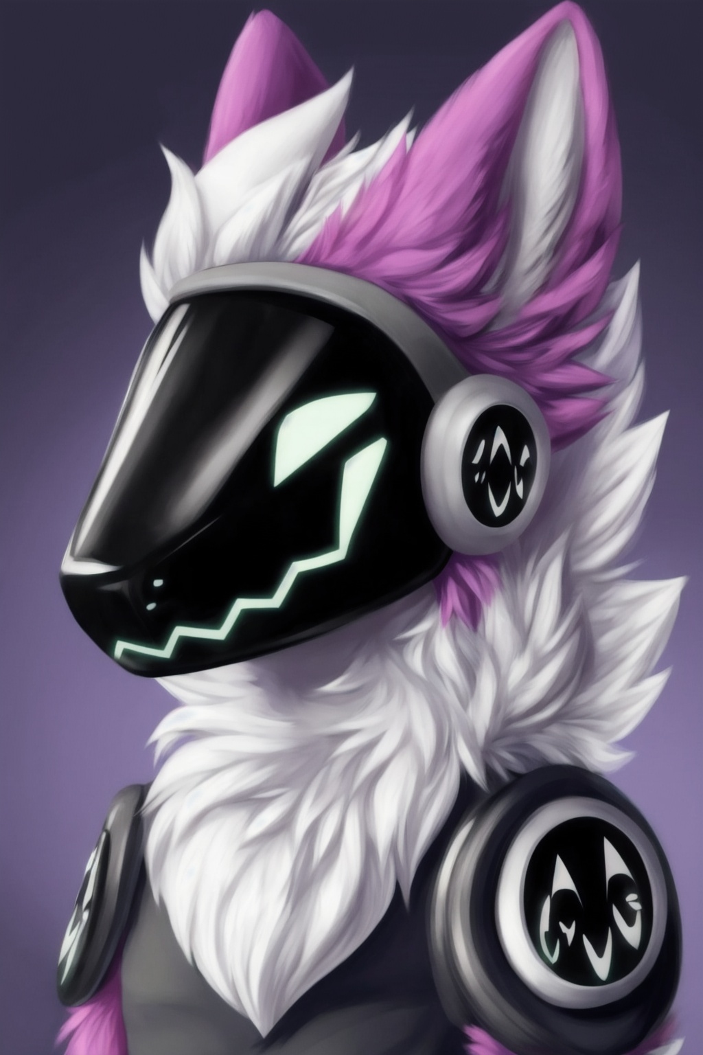 protogen,  protogen visor,  protogen face on Tensor.Art