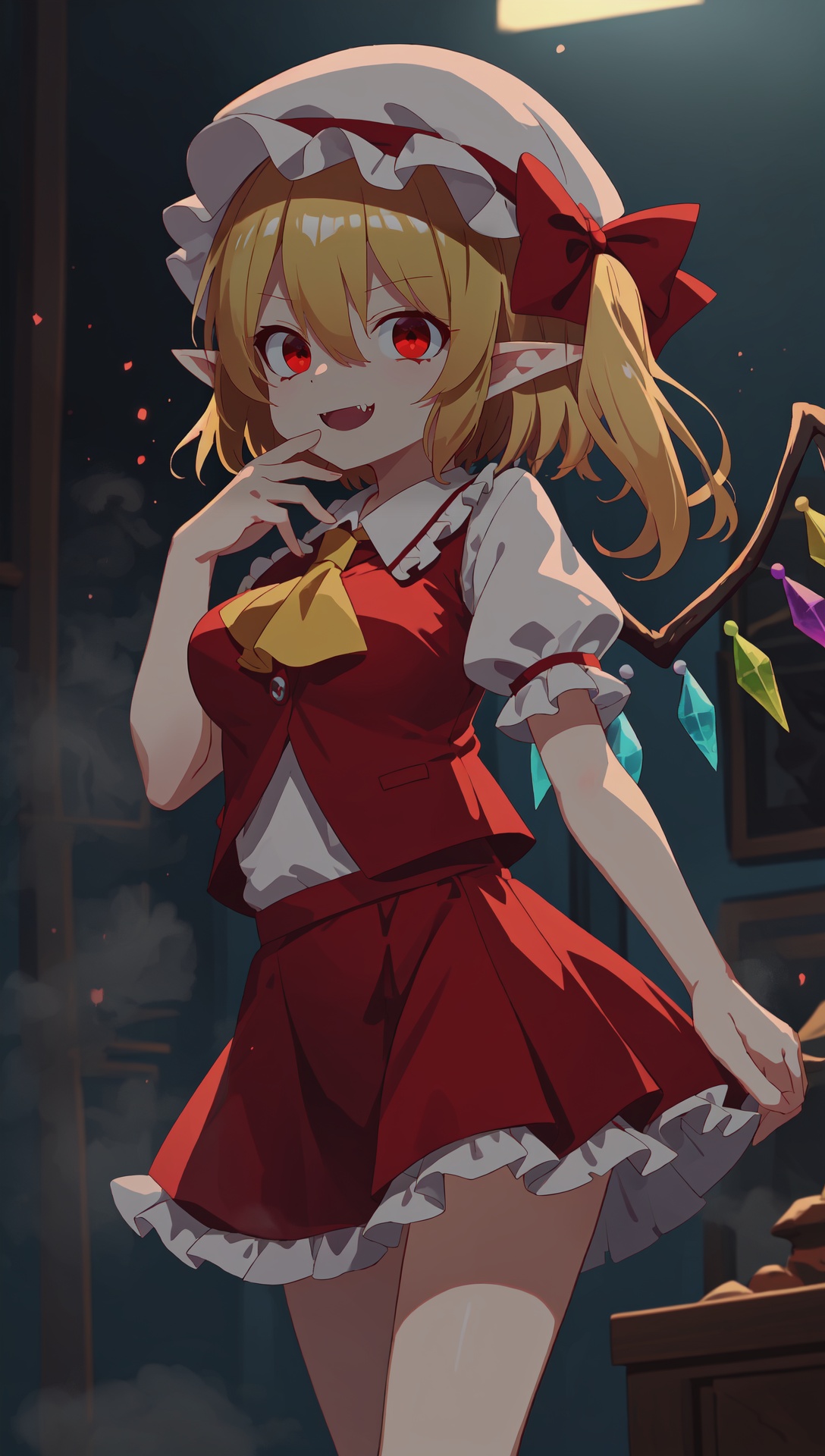 flandre scarlet,  ascot,  tsurime on Tensor.Art