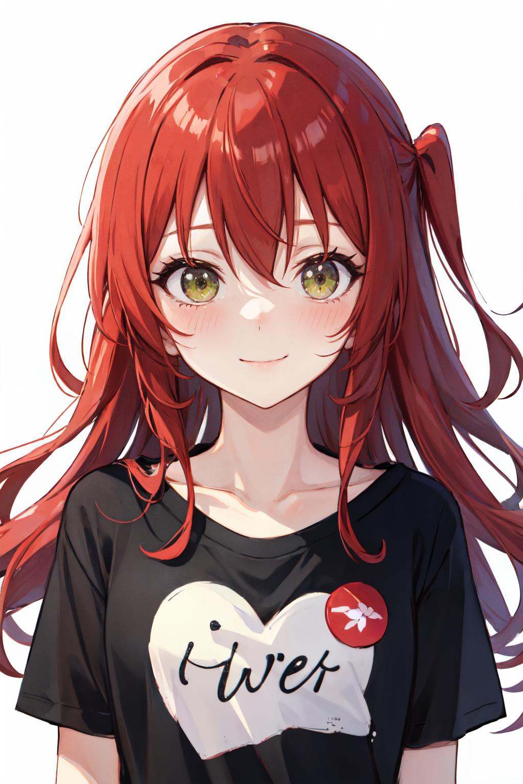 kita ikuyo,  solo,  black shirt on Tensor.Art
