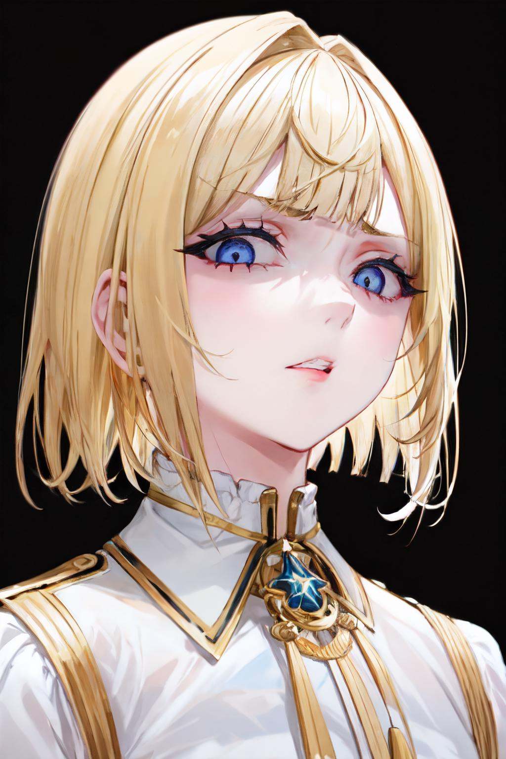 disgusted face,  1girl,  solo on Tensor.Art