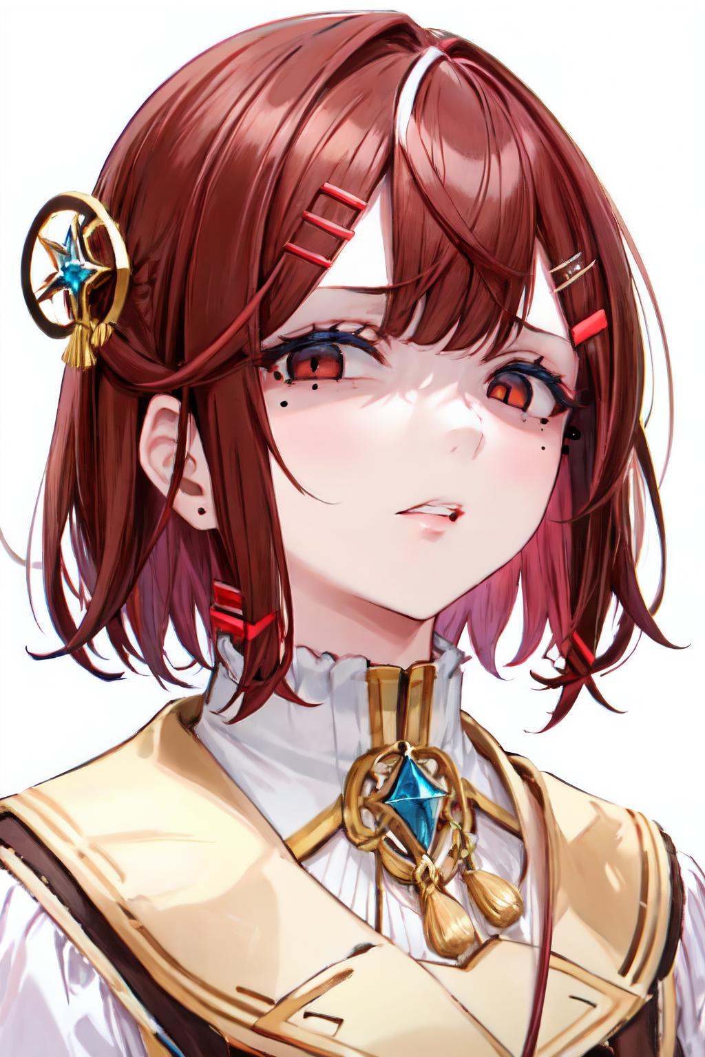 disgusted face,  1girl,  solo on Tensor.Art