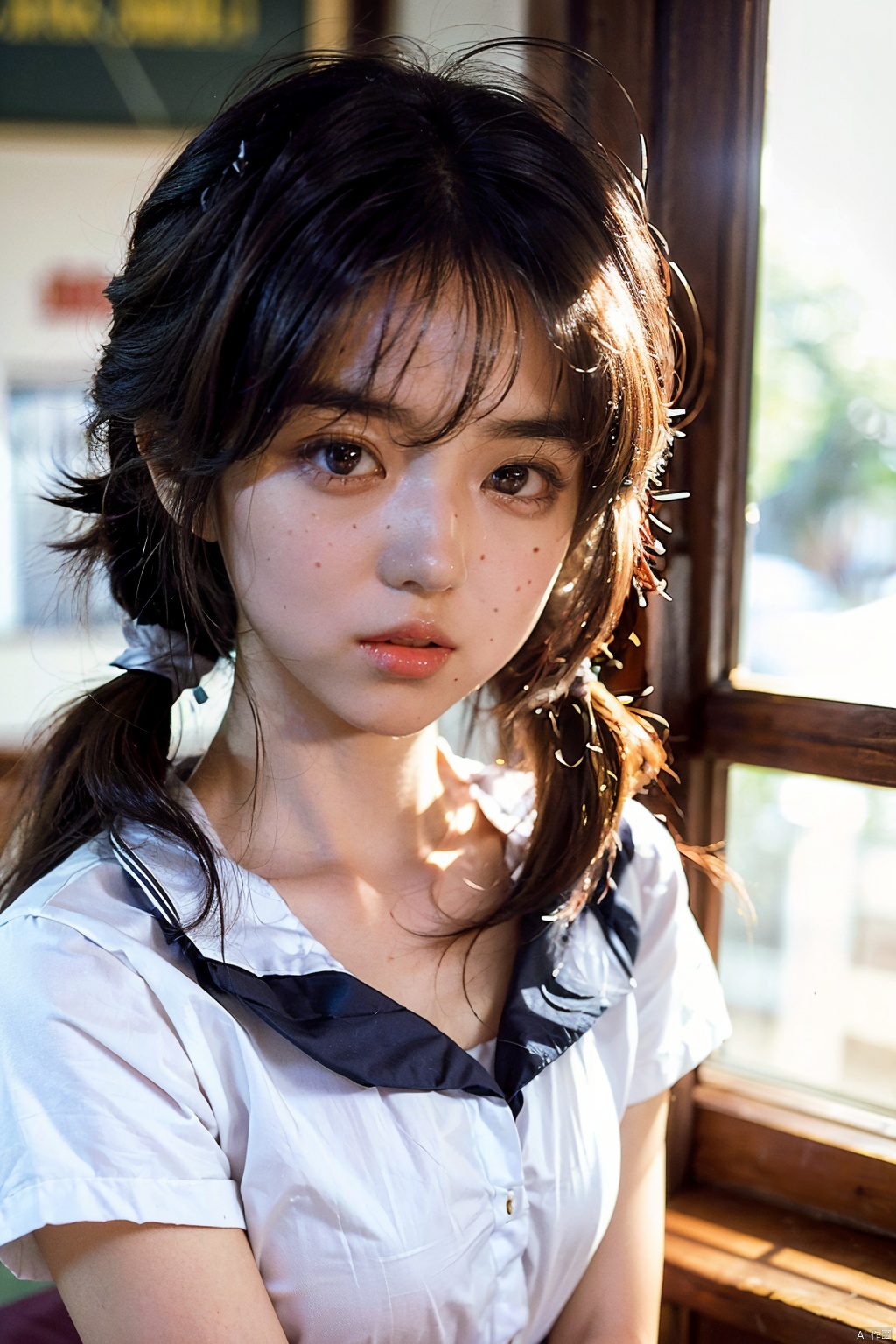  ((close-up)),((((upper body)))),(portrait),{best quality}, {{masterpiece}}, {highres}, original, extremely detailed 8K wallpaper, 1girl, {an extremely delicate and beautiful},,lens 135mm,f1.8,(((outline))),(((white background))),(((ahoge))),((long_hair)),((low twintails)),(((white_hair))),(((silver_eyes))),(((expressionless))),(beautiful_face),(beautiful detailed eyes),((((school uniform)))),((((flat_chest)))),(((straight-on))),,, dragon