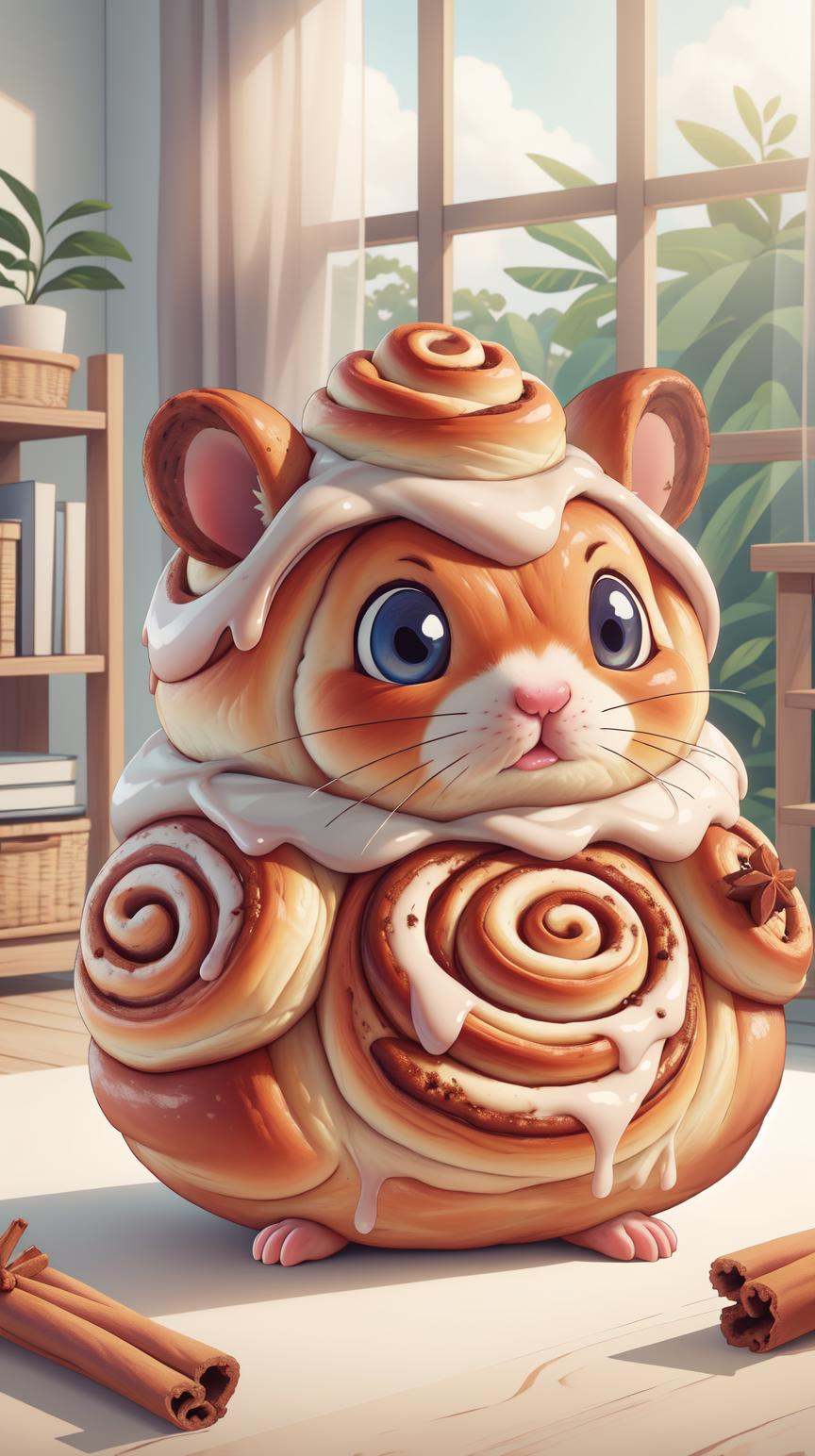CinnamonBunStyle hamster on Tensor.Art