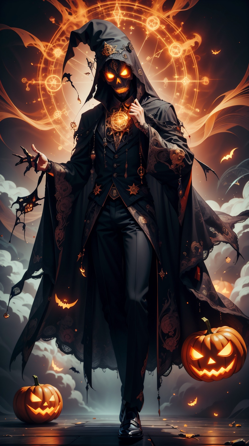 halloweentech hwghostly halloweenglowstyle Dress shoes on Tensor.Art