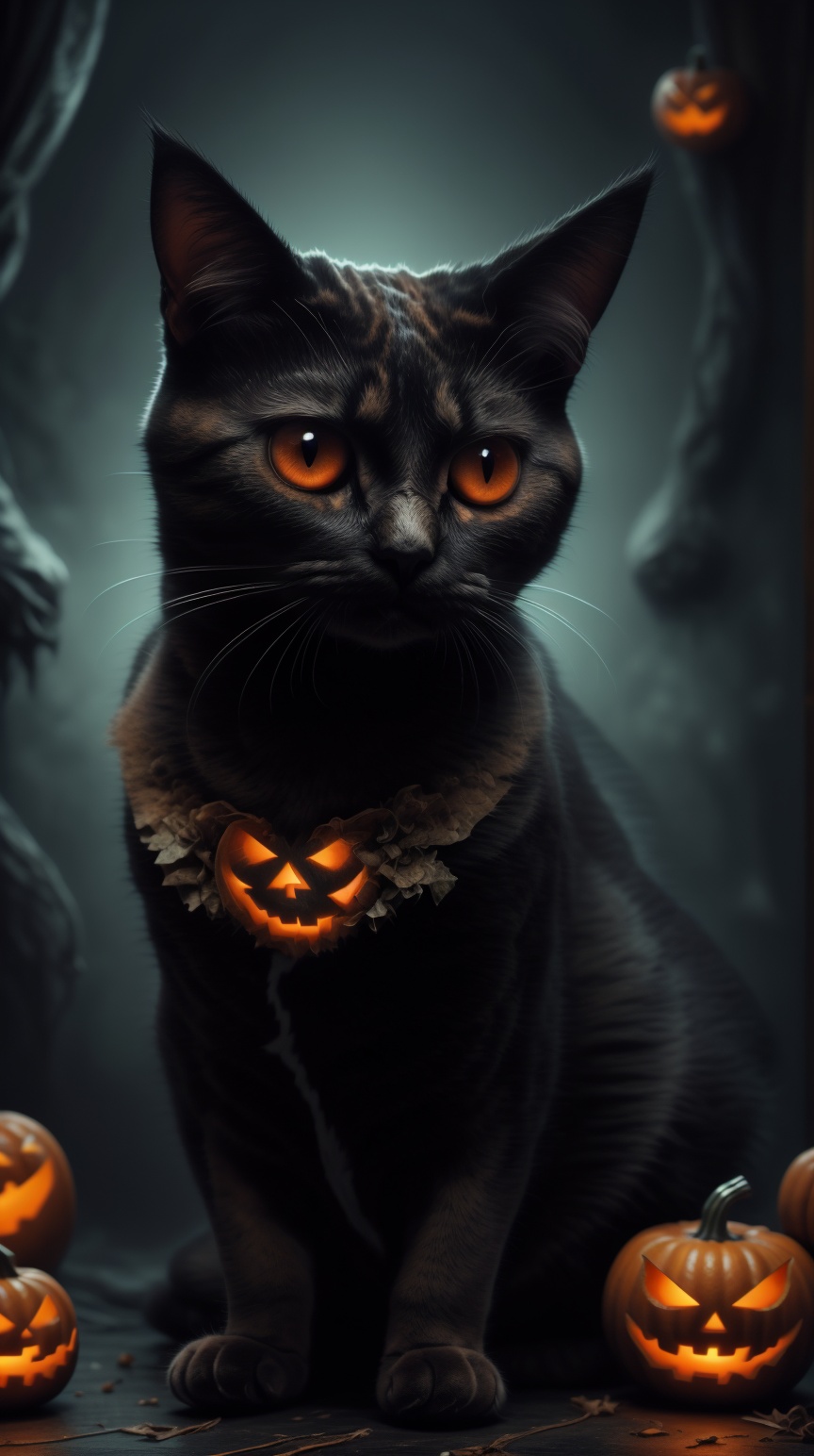 h4l0w3n5l0w5tyl3M3rg34ll cat body on Tensor.Art