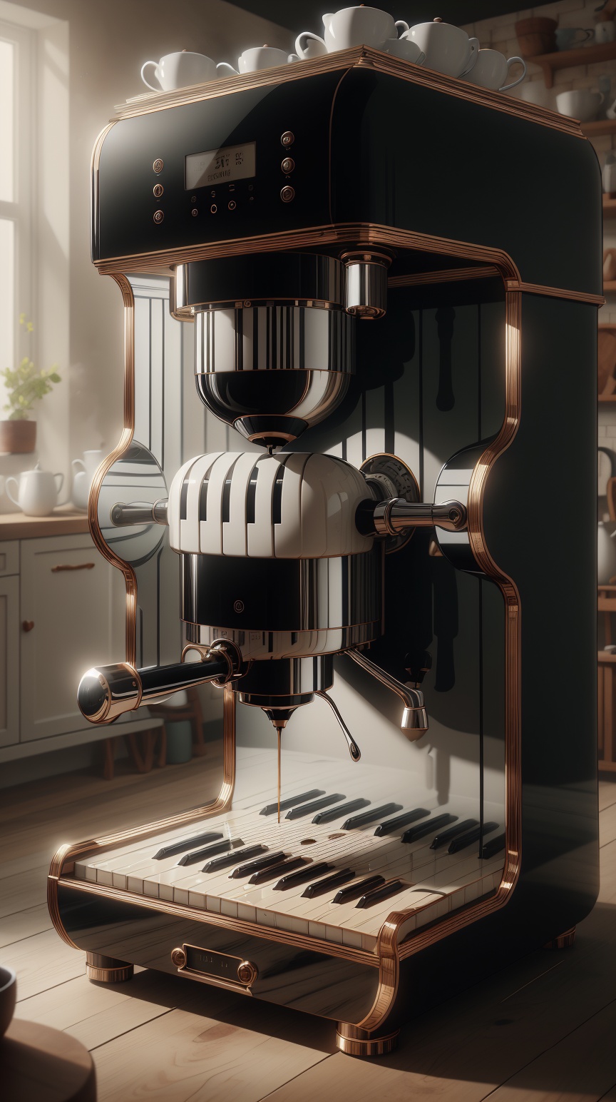P14n03l3g4nt3b0n3 coffee machine on Tensor.Art