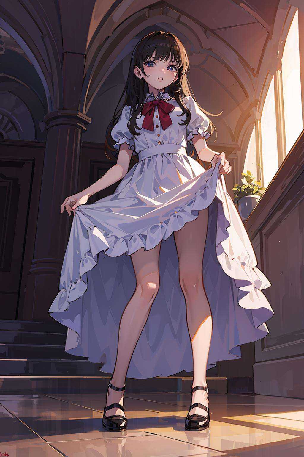 1girl,  solo,  disdain on Tensor.Art