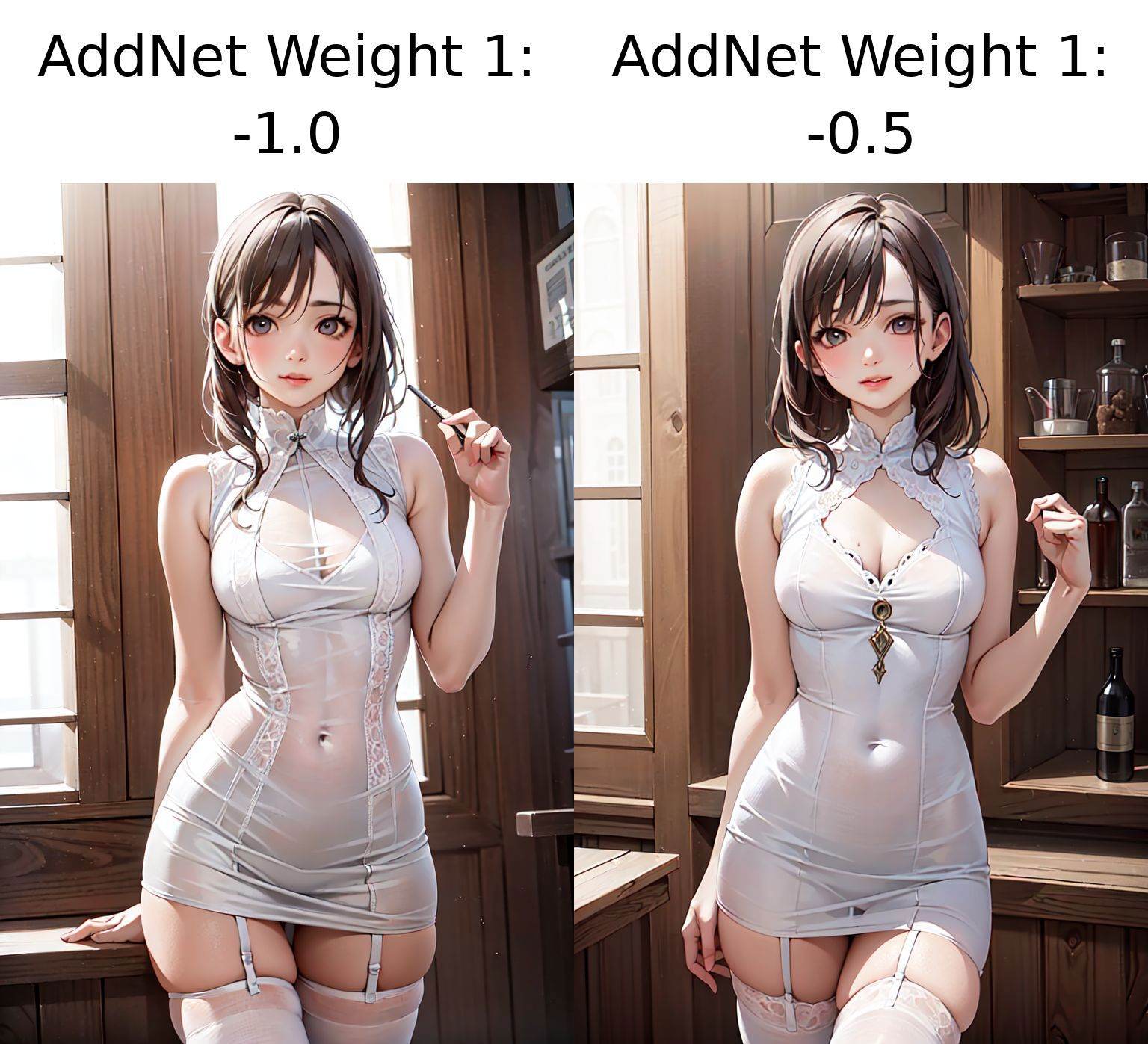 ultra-detailed,  1girl,  a girl standing in front of tavern on Tensor.Art