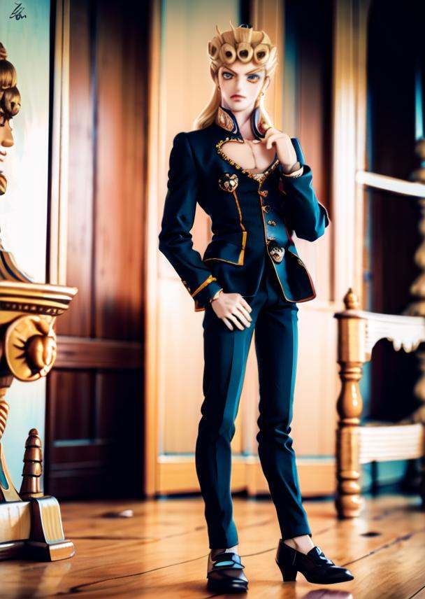 ((male)),  giorno giovanna,  suit on Tensor.Art