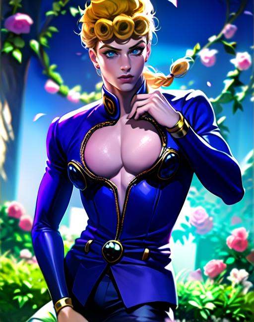 ((vines)) braid,  perfect face,  solo on Tensor.Art