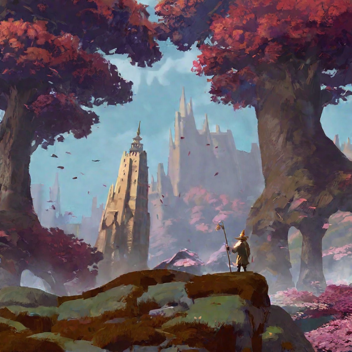 Wizarding world,  cartoon style,  Celluloid by Mccc on Tensor.Art