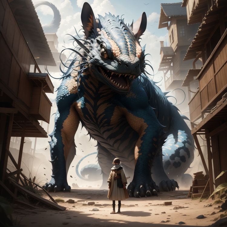 踏山听海【大怪兽】 by 踏山听海 on Tensor.Art