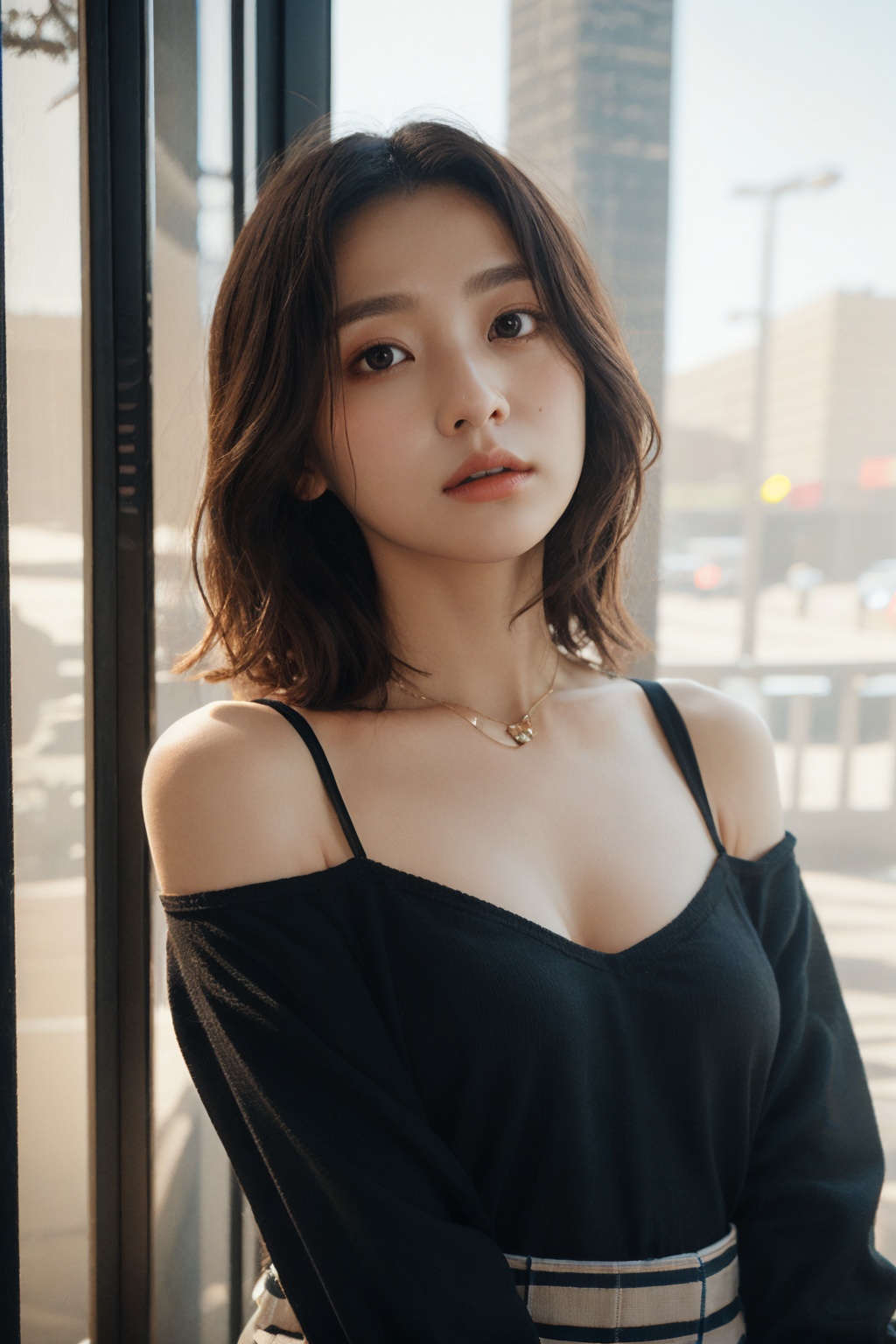 beautiful japanese woman,  lifelike rendering,  immersive atmosphere on Tensor.Art