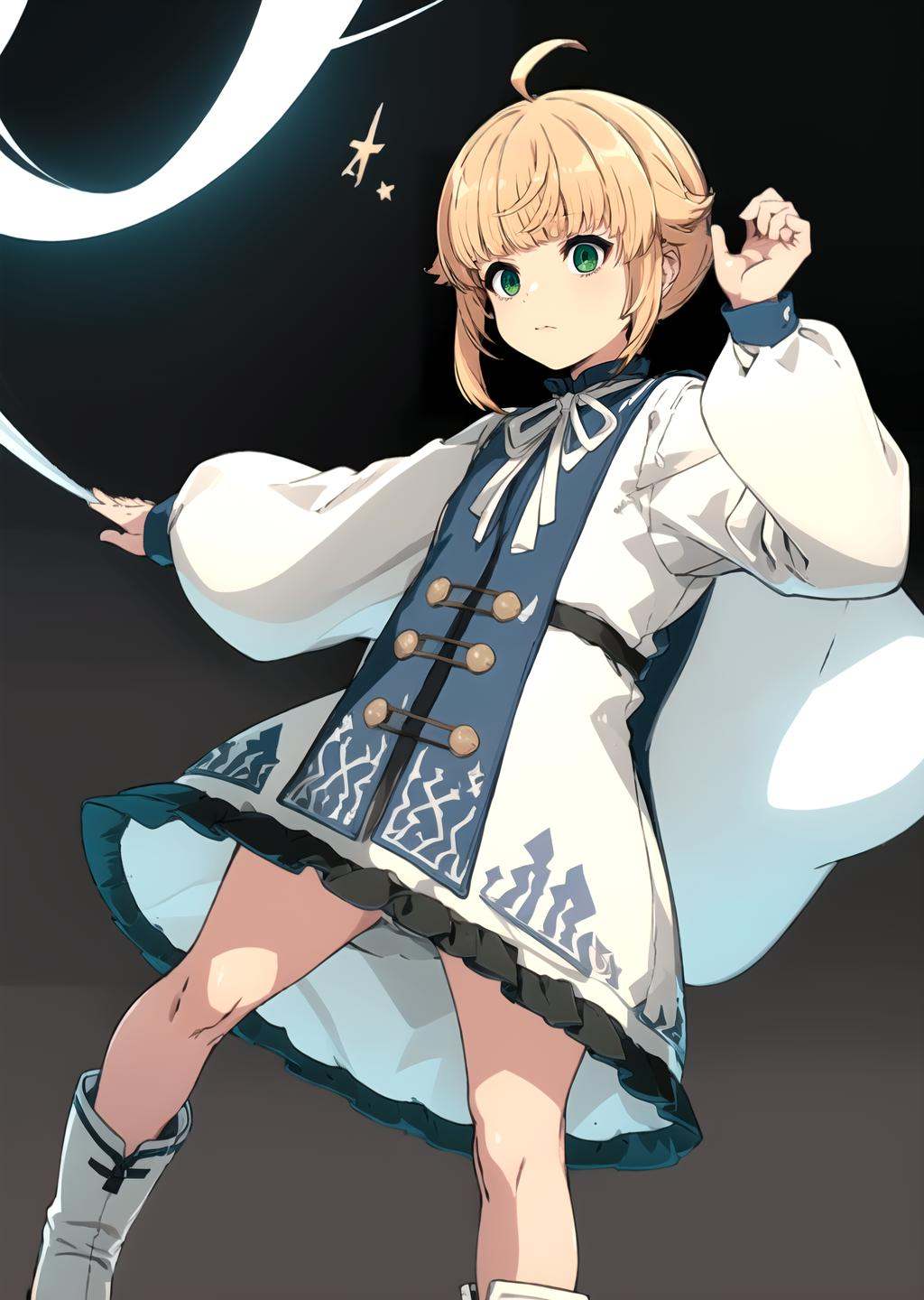 1girl,  NornGreyrat,  dress on Tensor.Art