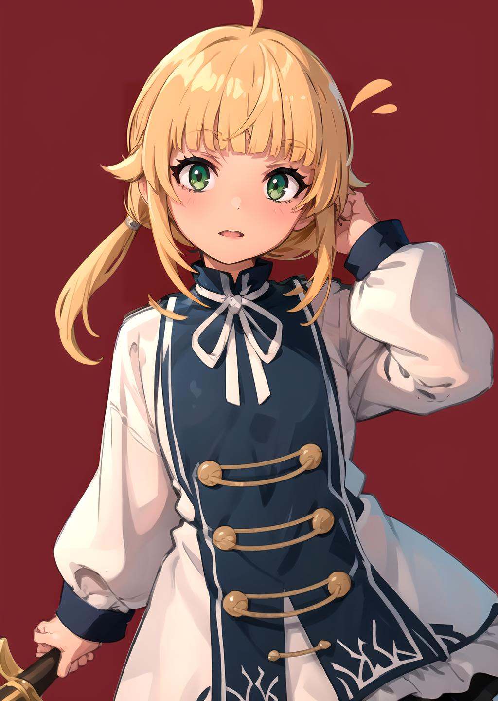 1girl,  NornGreyrat,  dress on Tensor.Art