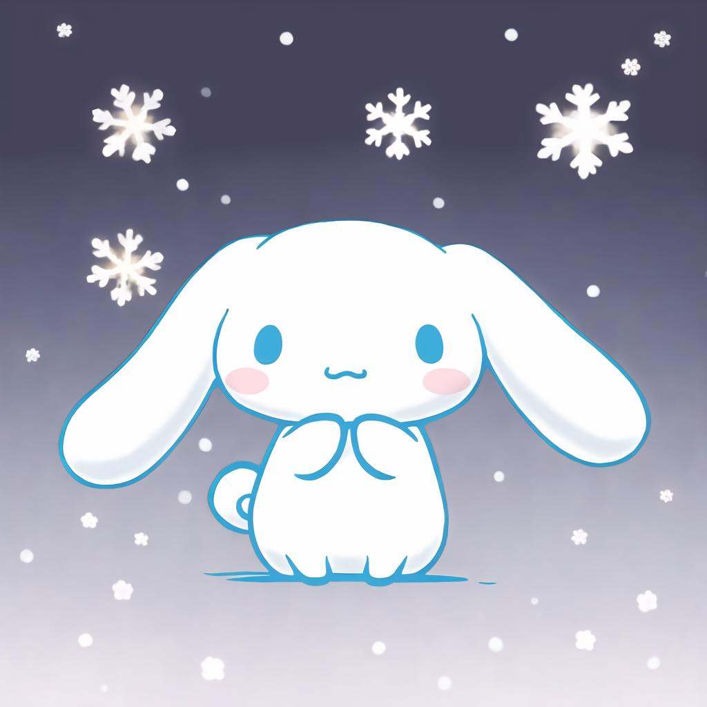 cinnamoroll,  ,  winter on Tensor.Art