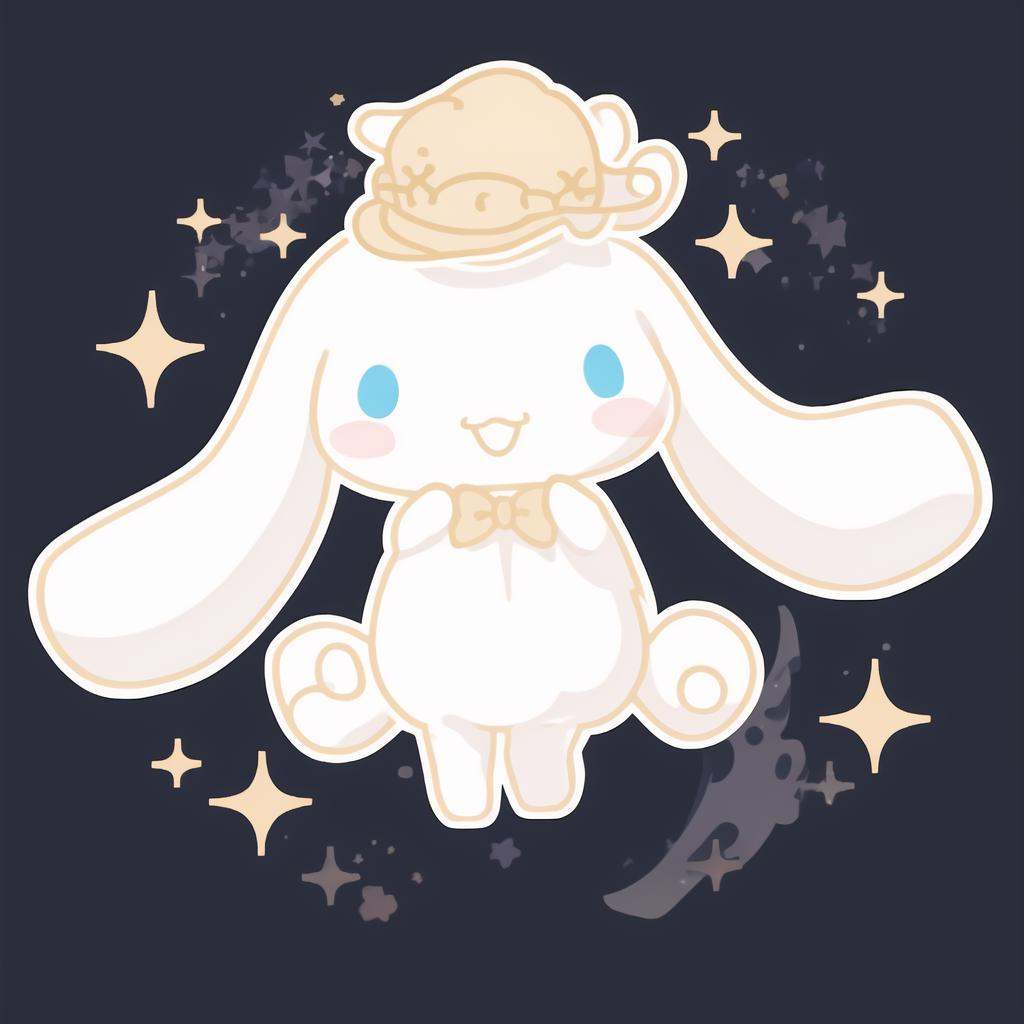 cinnamoroll,  wizard hat,  magical wear on Tensor.Art