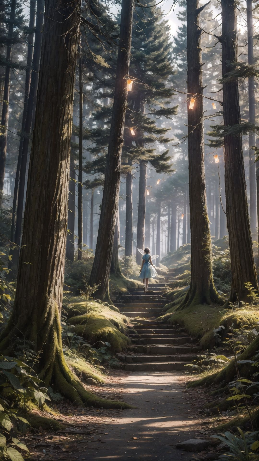  masterpiece, best quality, high quality,extremely detailed CG unity 8k wallpaper, An enchanting and dreamy scene of a fantasy forest, (with towering trees), glowing mushrooms, and hidden fairy glens, creating a sense of mystique and enchantment, BREAK, (1 cute girl, solo, chasing fireflies:1.5, full body), artstation, digital illustration, intricate, trending, pastel colors, oil paiting, award winning photography, Bokeh, Depth of Field, HDR, bloom, Chromatic Aberration ,Photorealistic,extremely detailed, trending on artstation, trending on CGsociety, Intricate, High Detail, dramatic, 1girl, xinniang