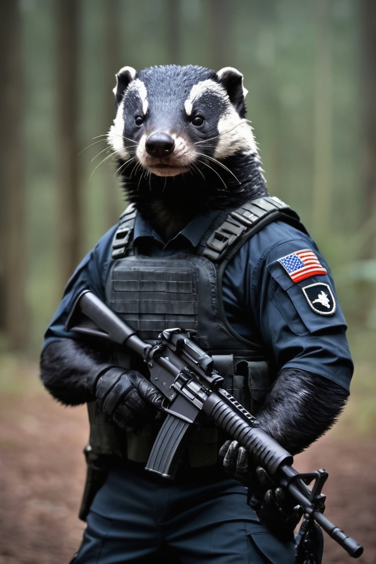 anthro | wearing military combat wear | war setting | perfect symmetry,  fine detail,  intricate on Tensor.Art