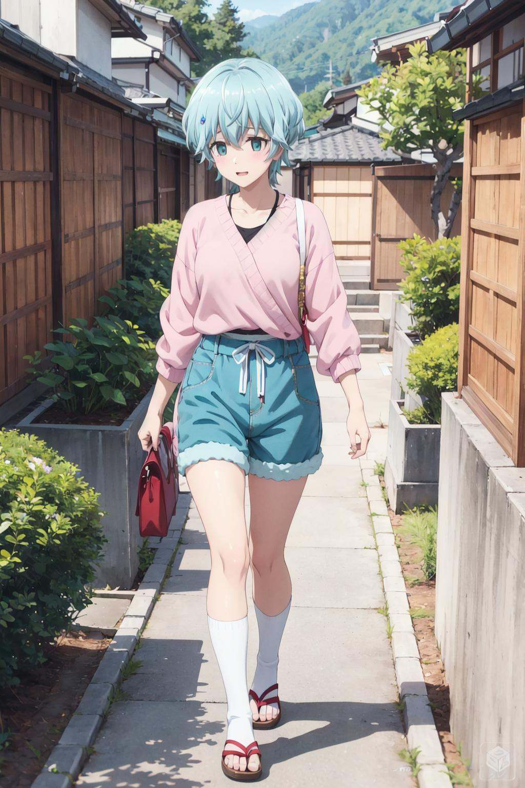 takekasamiki,  walking,  kyoto on Tensor.Art