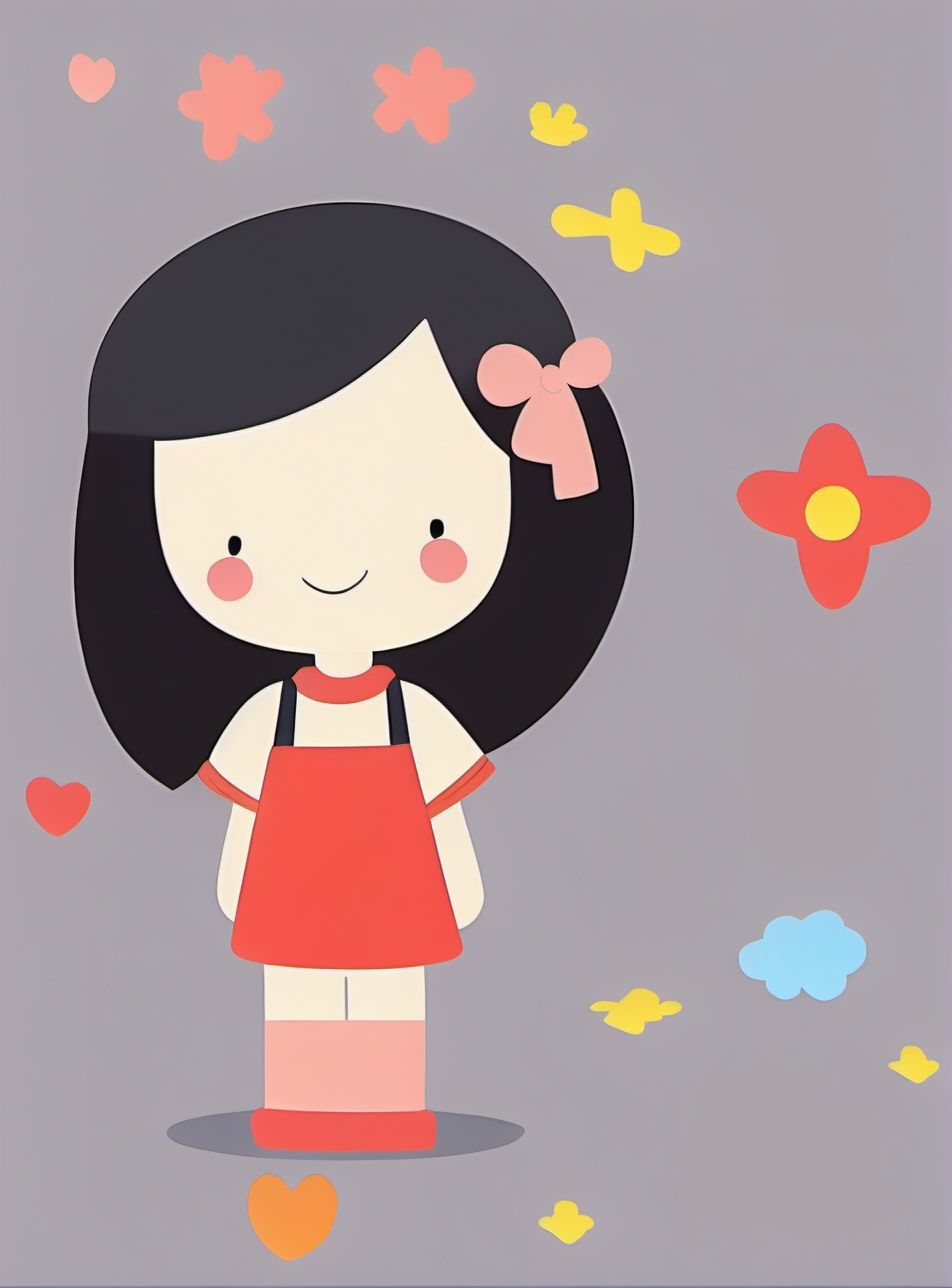 儿童彩绘画,lovely,cartoon,childprint,颜色鲜艳