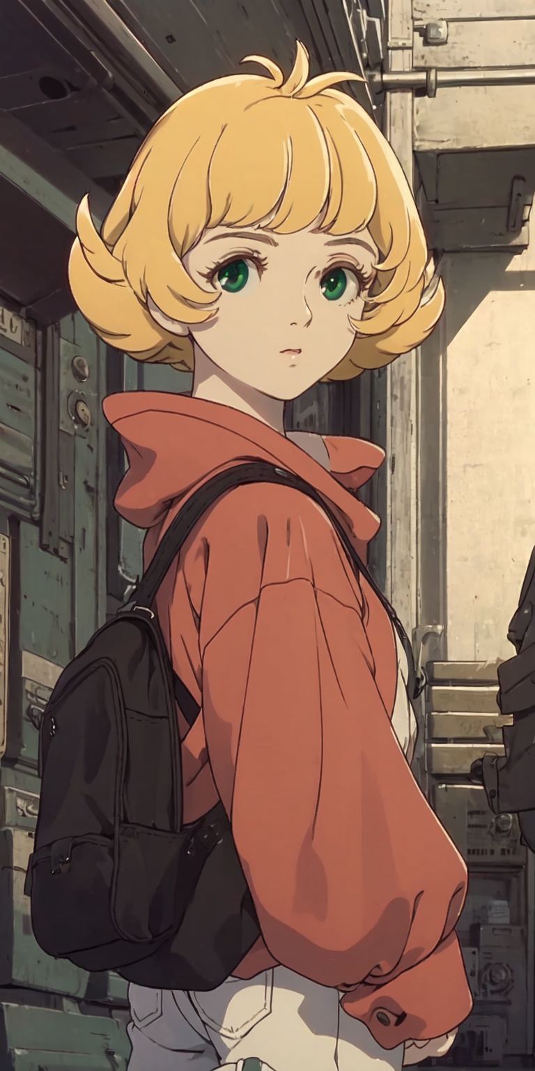 Tima,  blonde hair,  green eyes on Tensor.Art