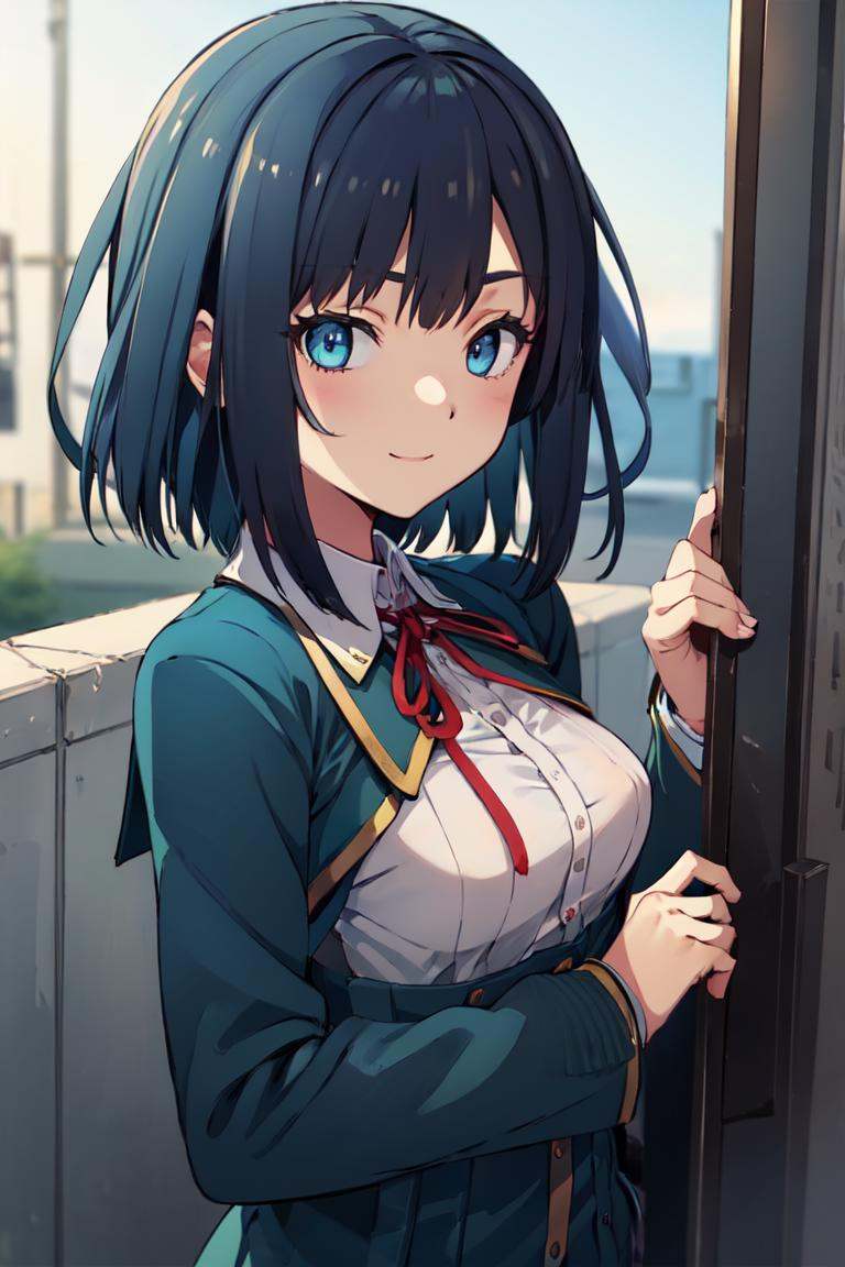 1girl,  koichoco school uniform,  green jacket on Tensor.Art