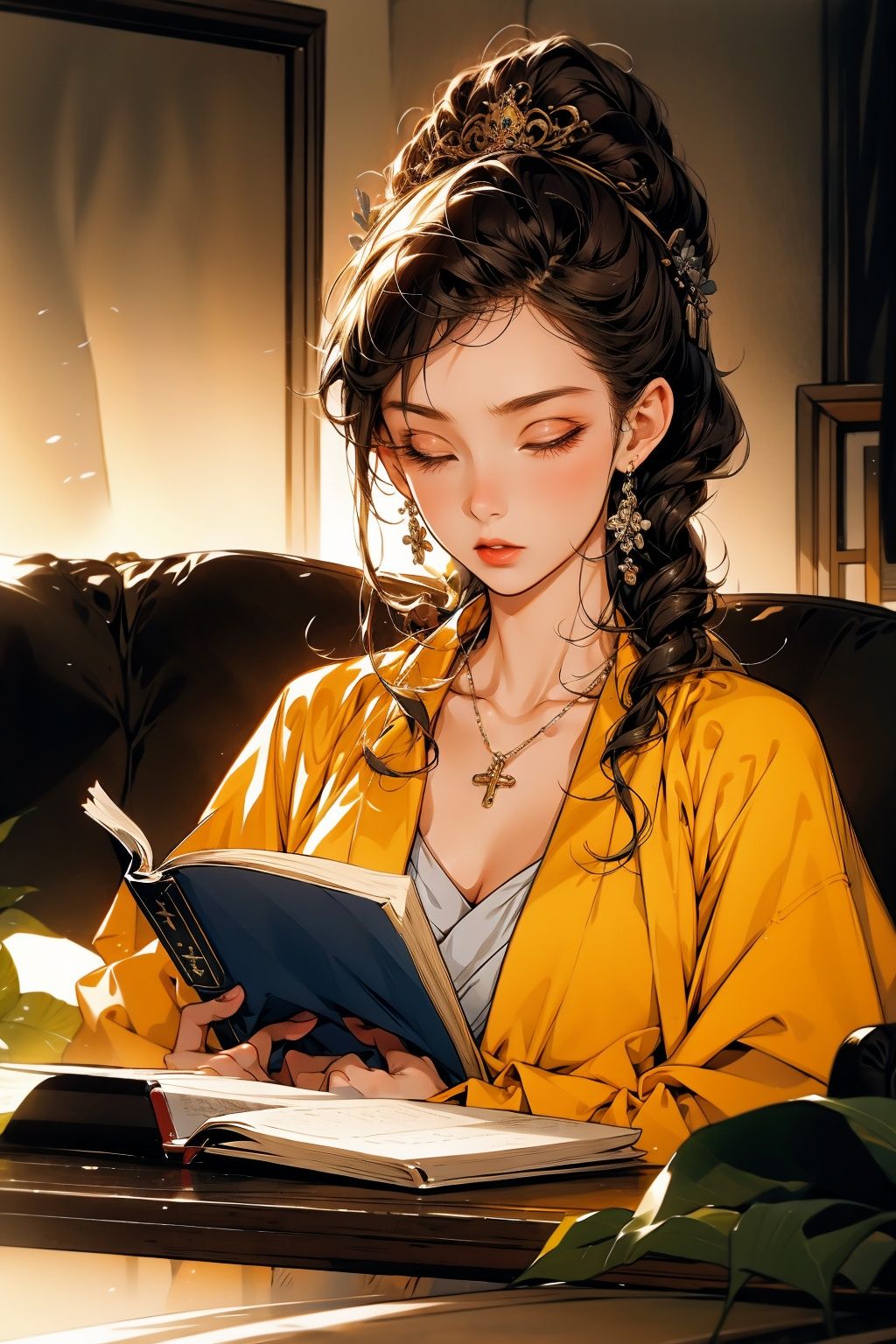  absurdres,incredibly absurdres,reality,realistic,,(solo:1.2), ,,1girl,,full_shot,Dushu,book