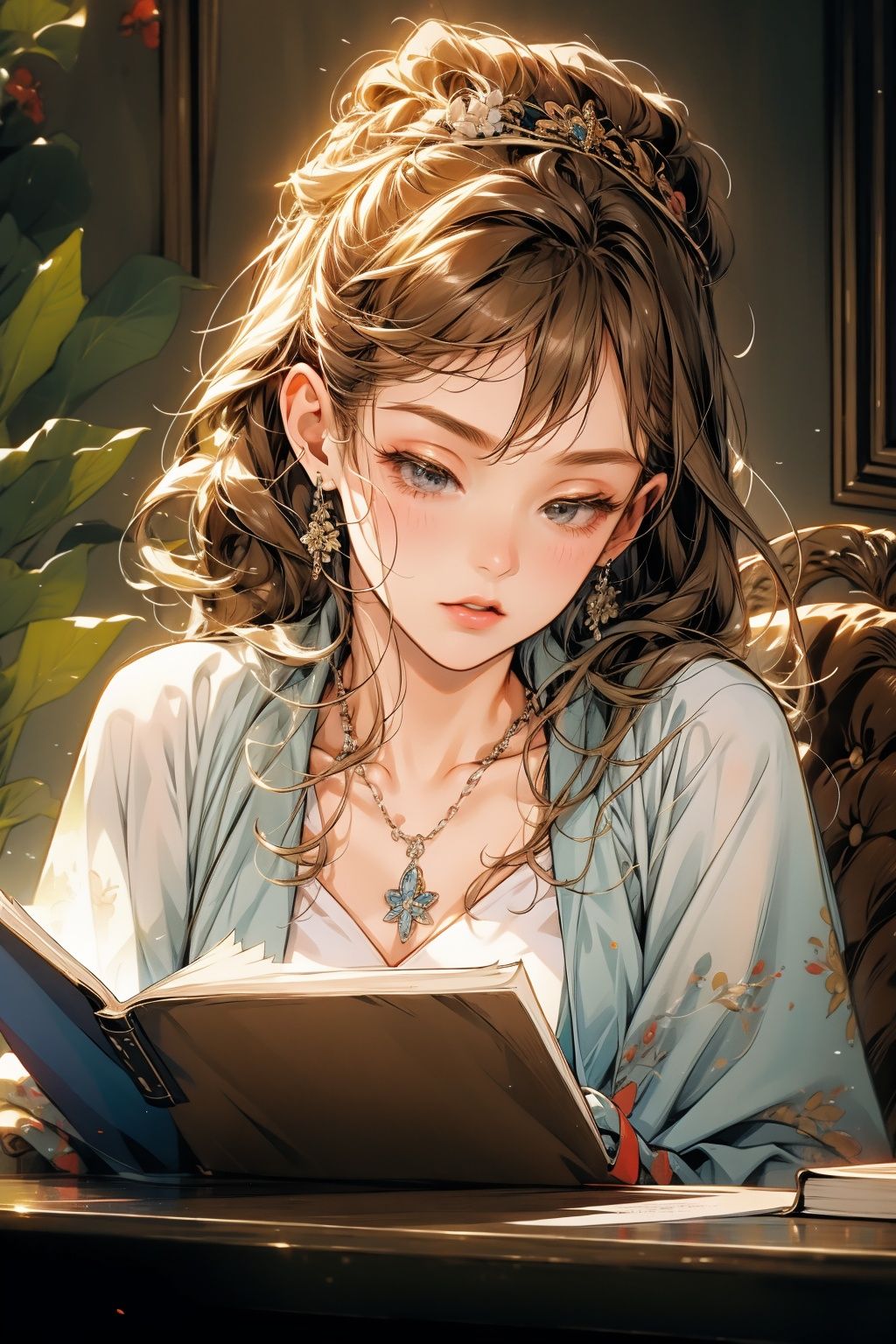  absurdres,incredibly absurdres,reality,realistic,,(solo:1.2), ,,1girl,,full_shot,Dushu,book