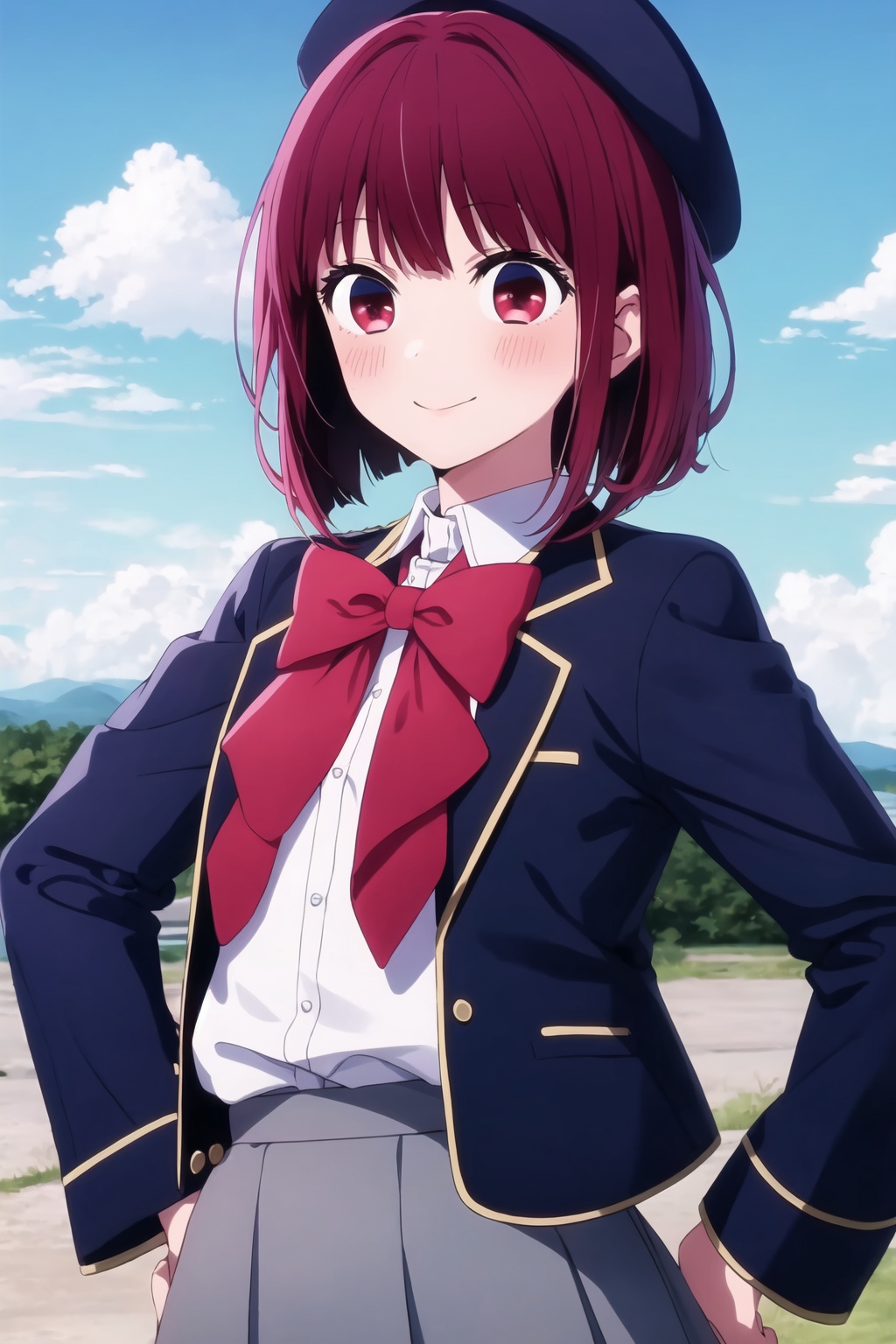 arima-kana,  1girl,  solo on Tensor.Art