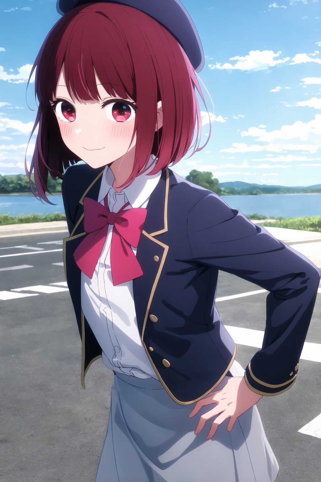 arima-kana,  1girl,  solo on Tensor.Art