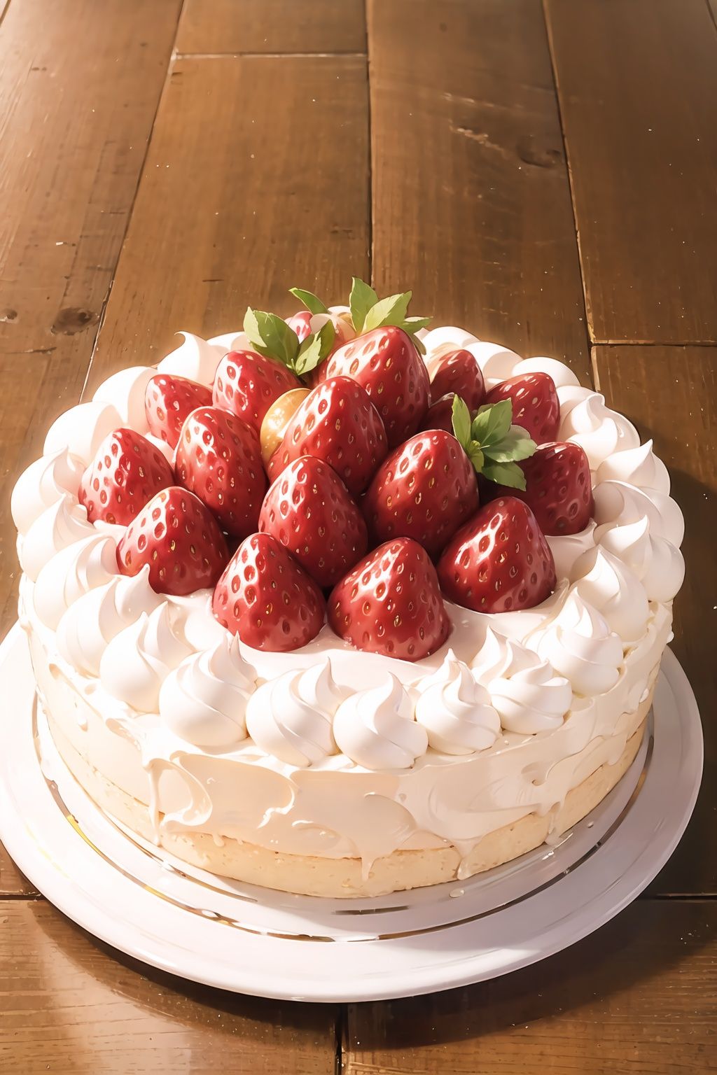 Strawberry cake