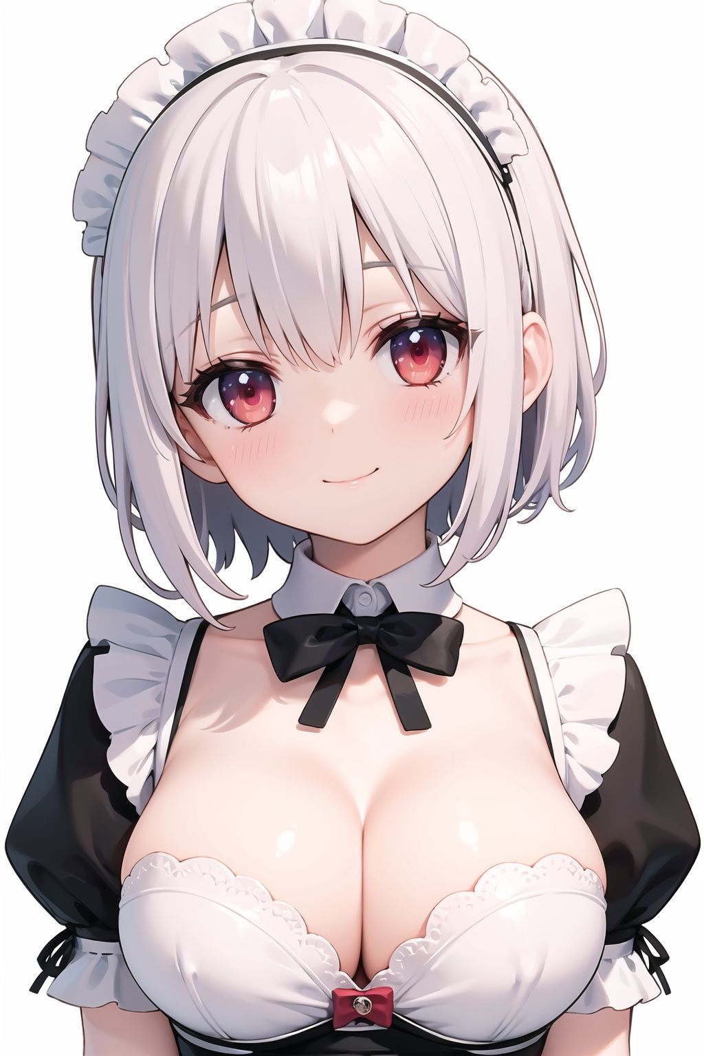 (breeze,  wa maid),  cleavage on Tensor.Art