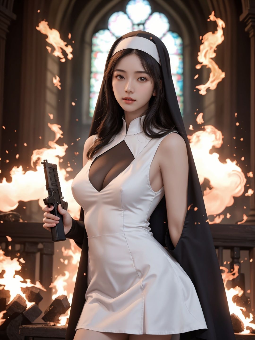 masterpiece,  1 girl,  A sexy girl on Tensor.Art